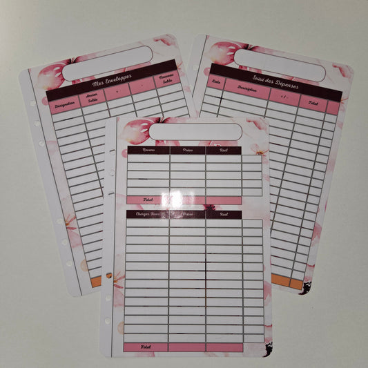 Budget A5 Plastifié Papillons