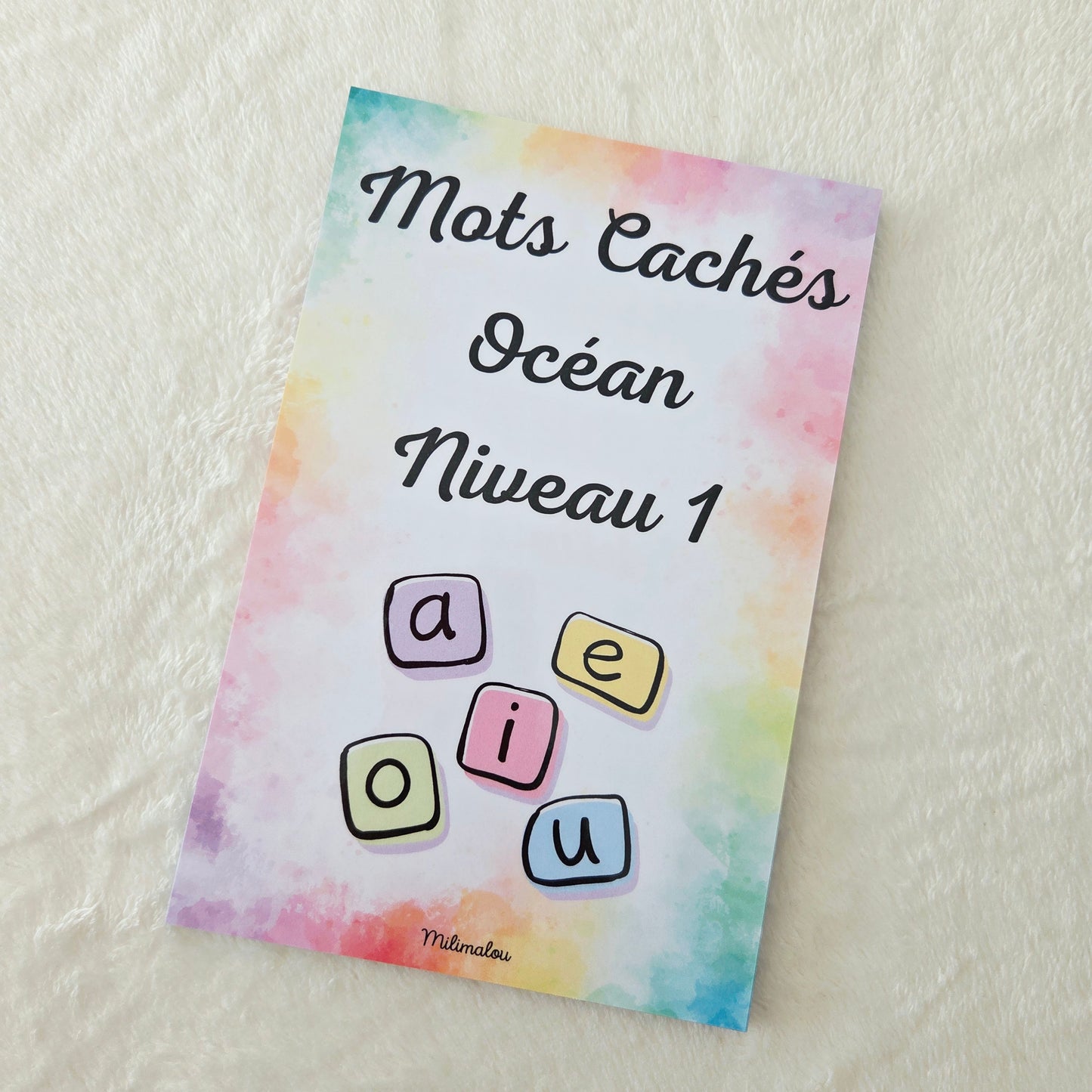 Mots Cachés Océan Niveau 1