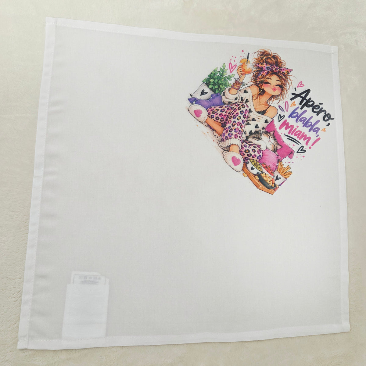 Serviette de Table Femme