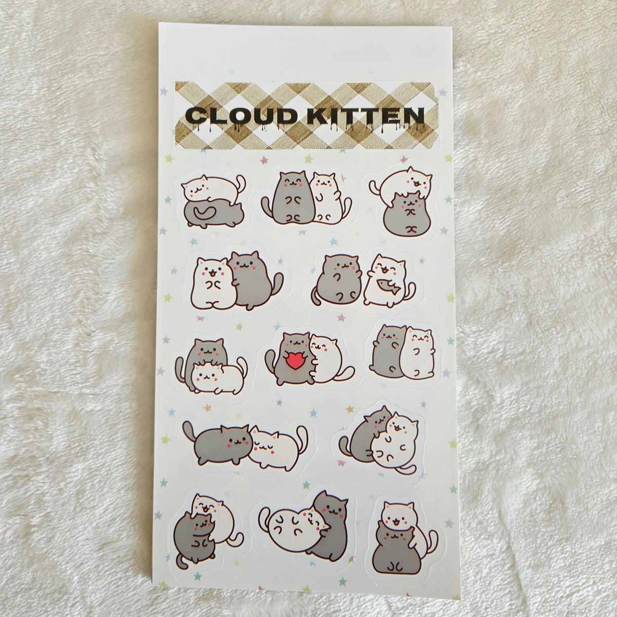 Stickers Chat Amoureux