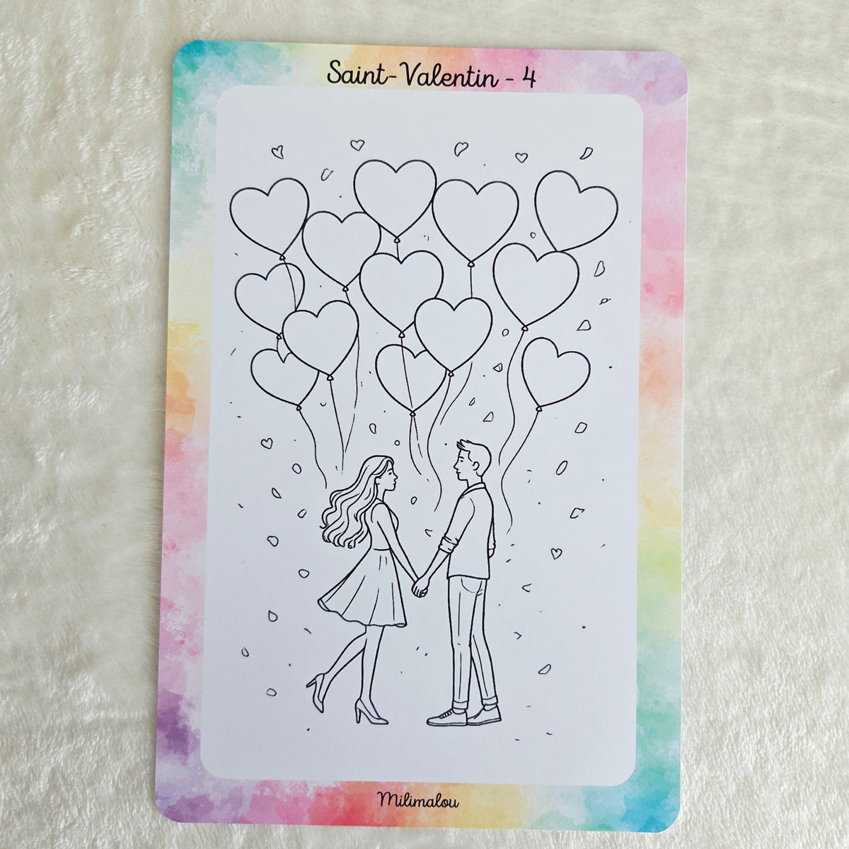 Colo Saint Valentin A5 (Lot de 10)
