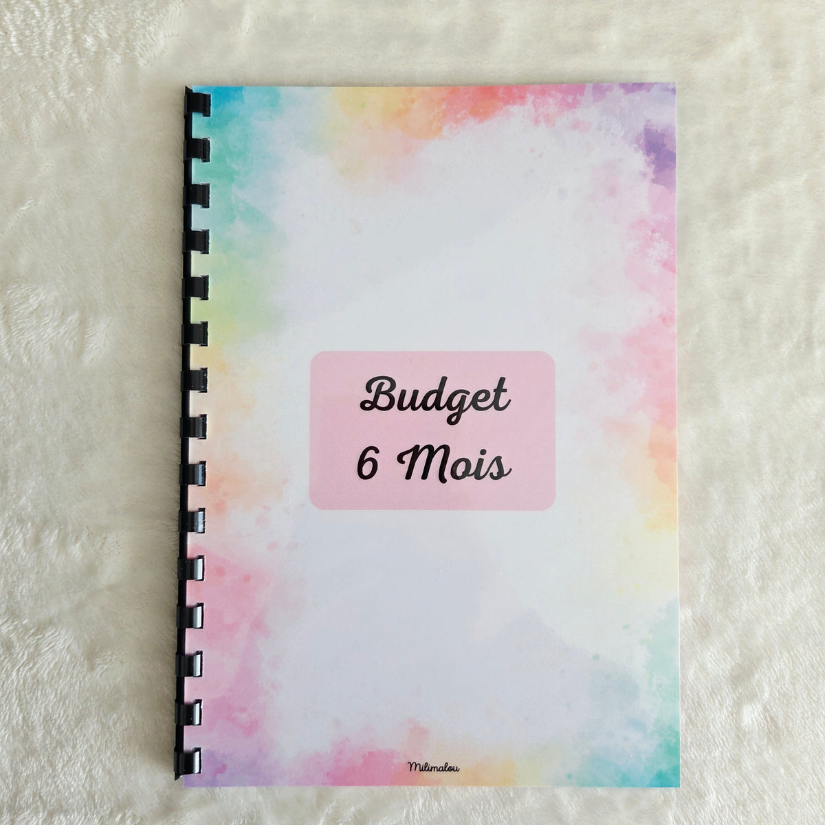 Budget 6 Mois A5 Arc en Ciel