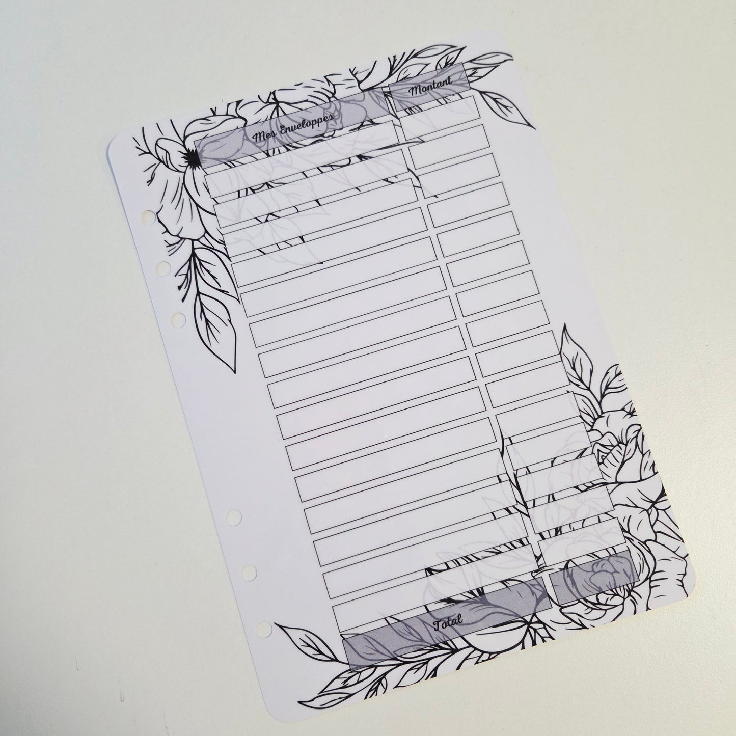 Fiches A5 Mes Enveloppes