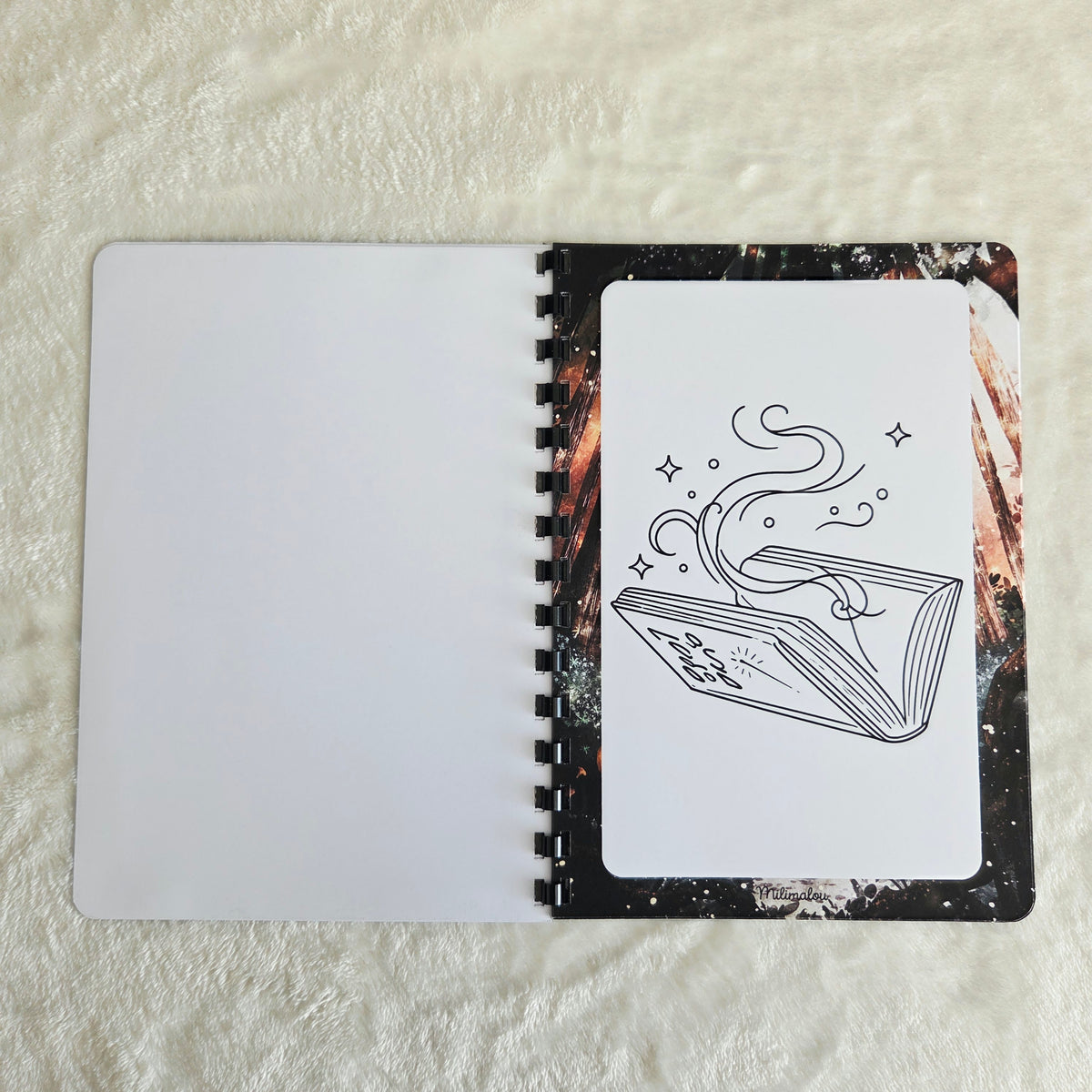 Coloriage A5 Sorcière