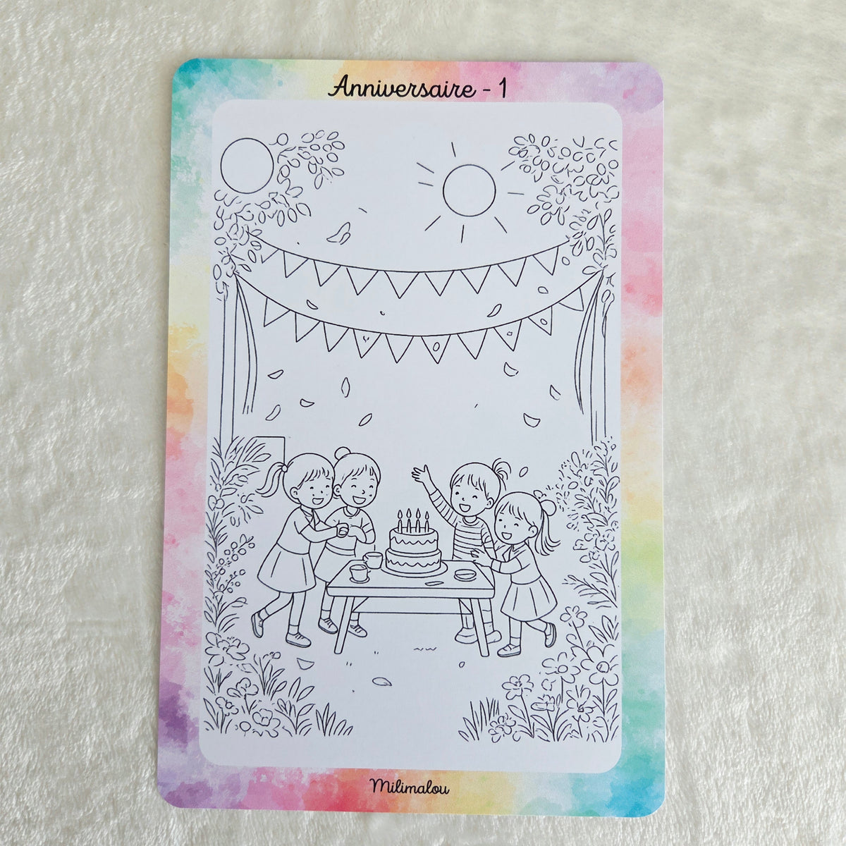 Colo Anniversaire A5 (Lot de 10)