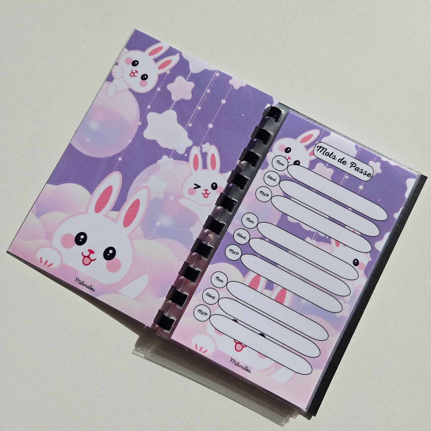 Mots de Passe Kawaï Lapin