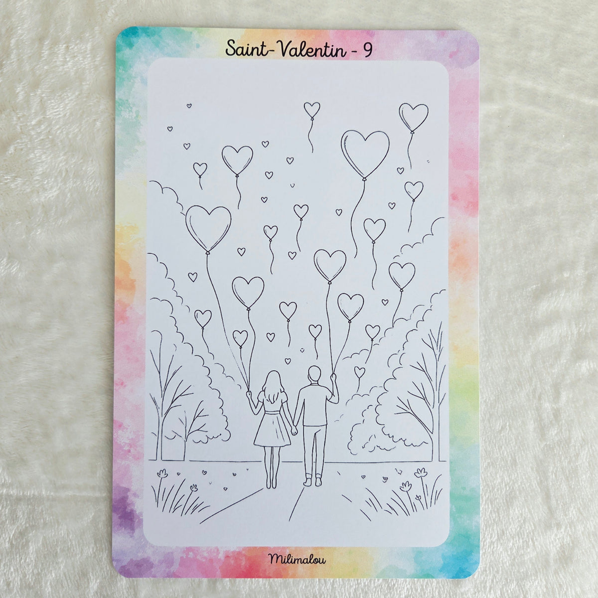 Colo Saint Valentin A5 (Lot de 10)
