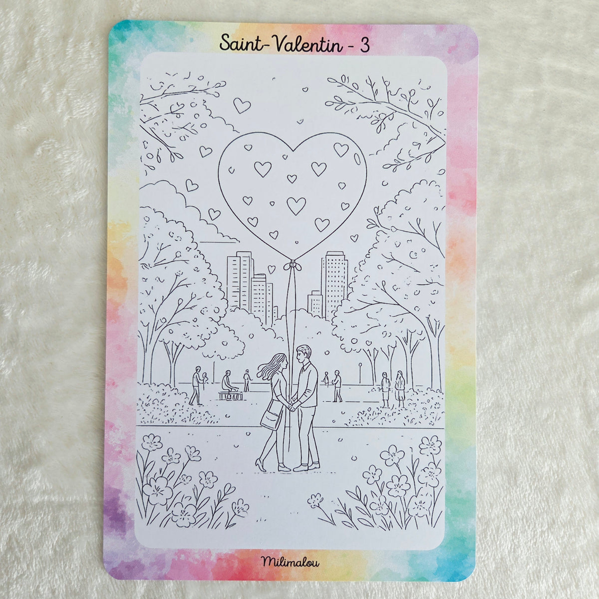 Colo Saint Valentin A5 (Lot de 10)