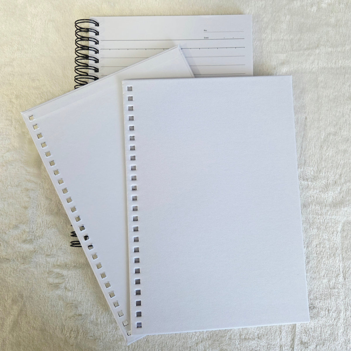 Carnet A5 Anneaux Couverture Tissu