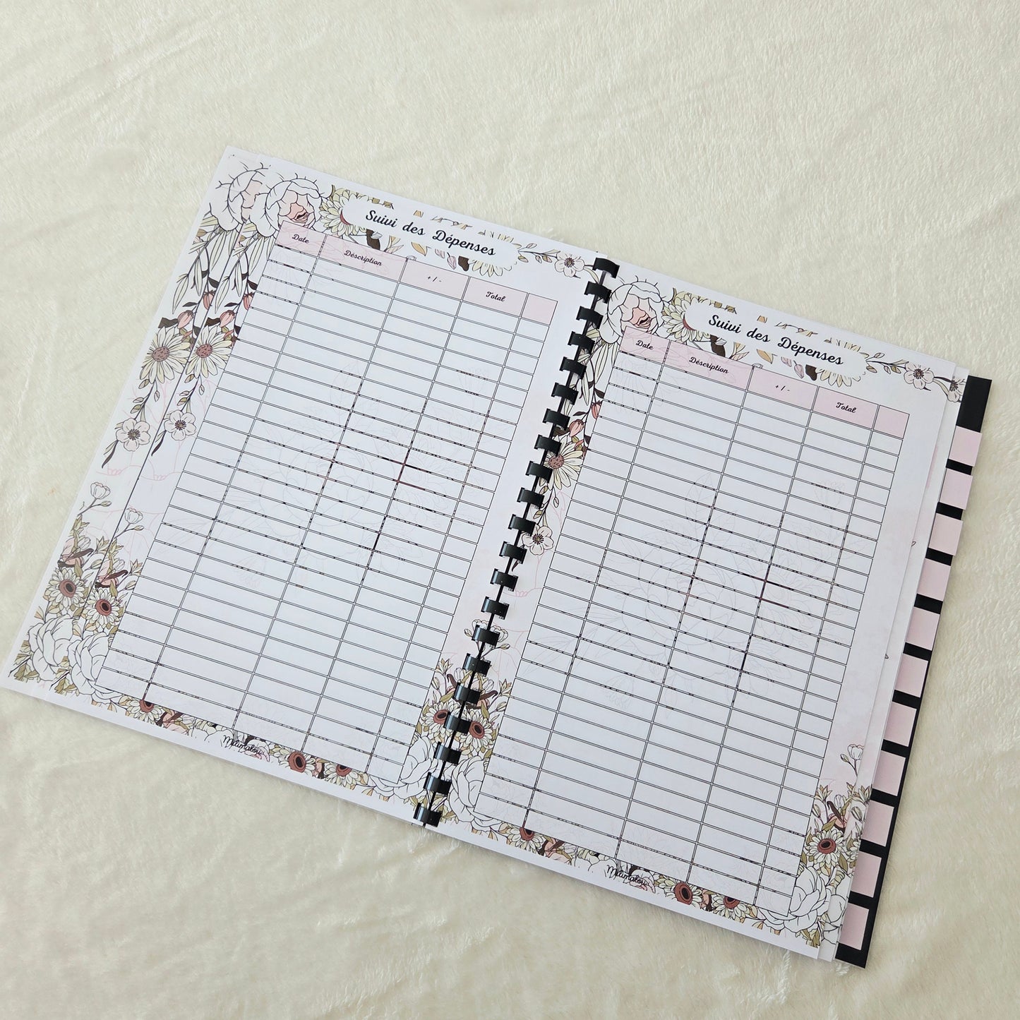 Budget 12 mois Fleurs