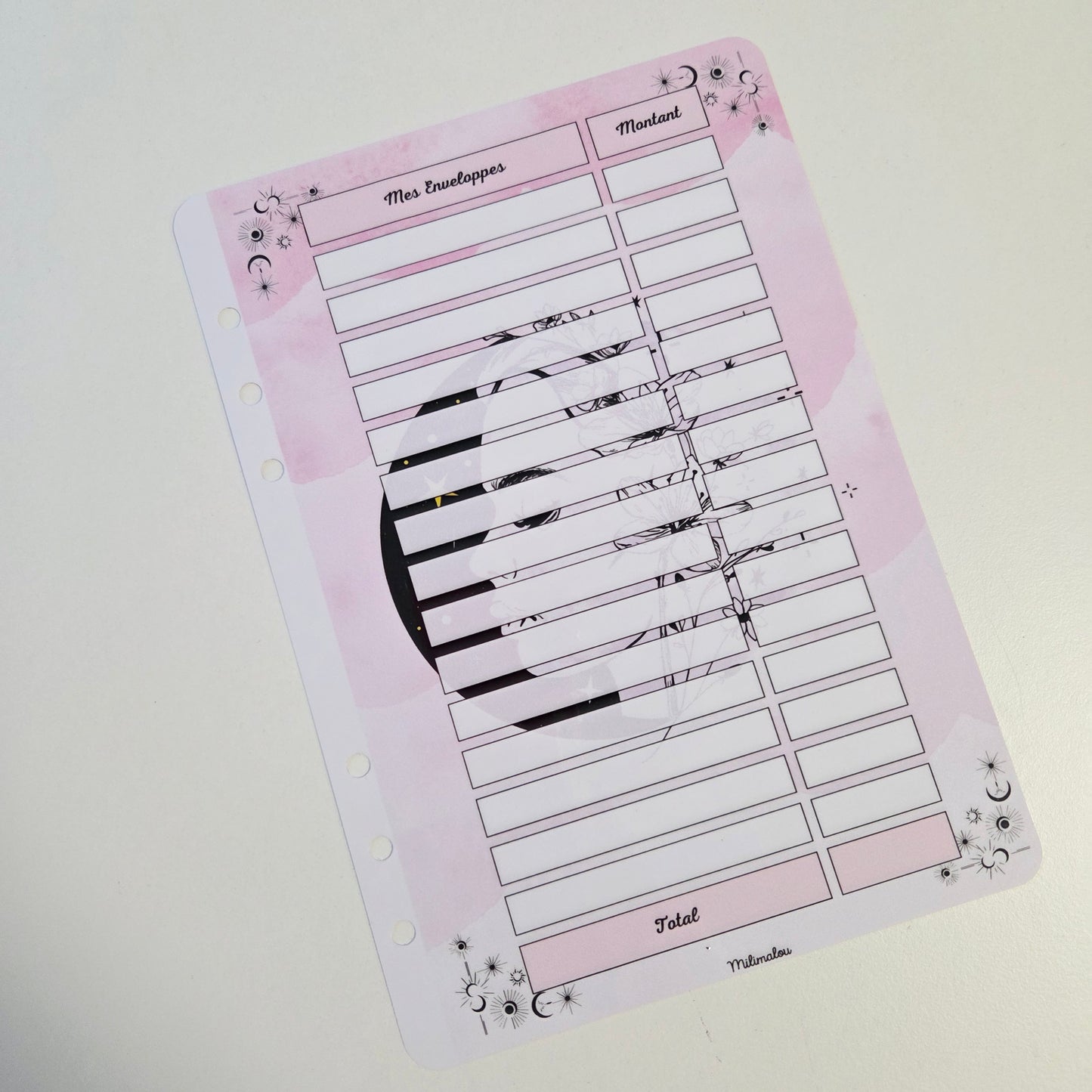 Fiches A5 Mes Enveloppes