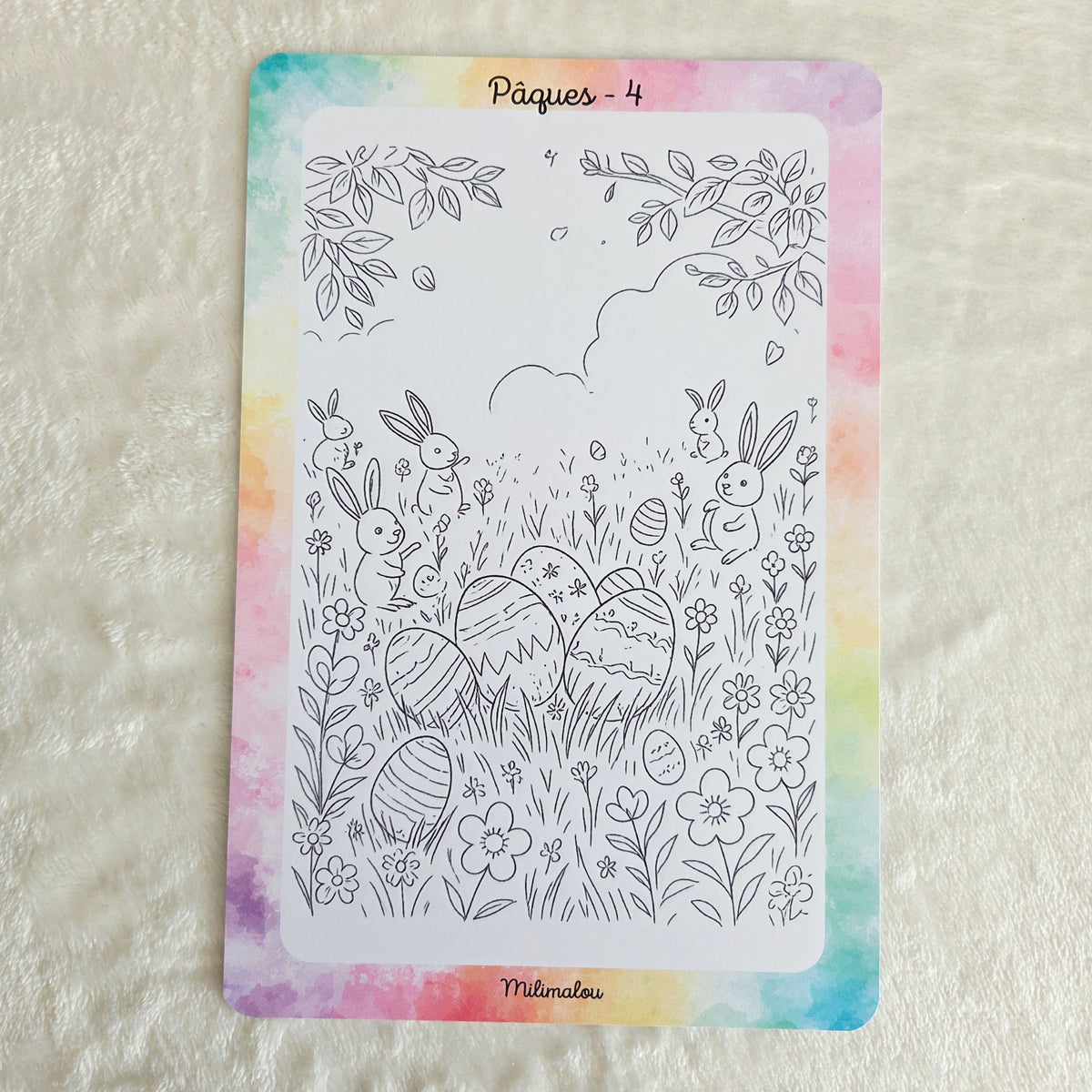 Colo Pâques A5 (Lot de 10)