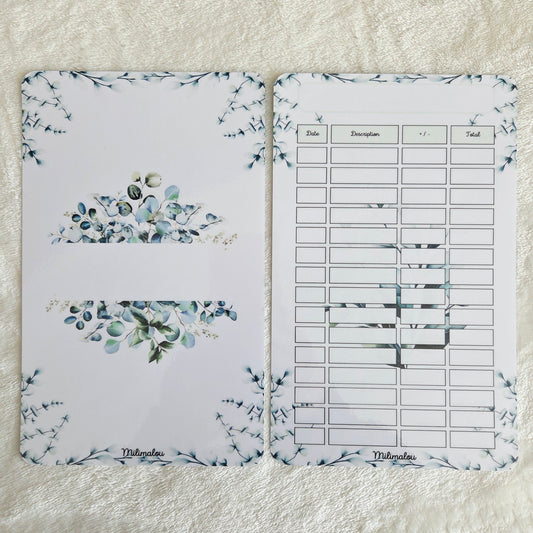 Page de Garde et Suivi A5 Plante