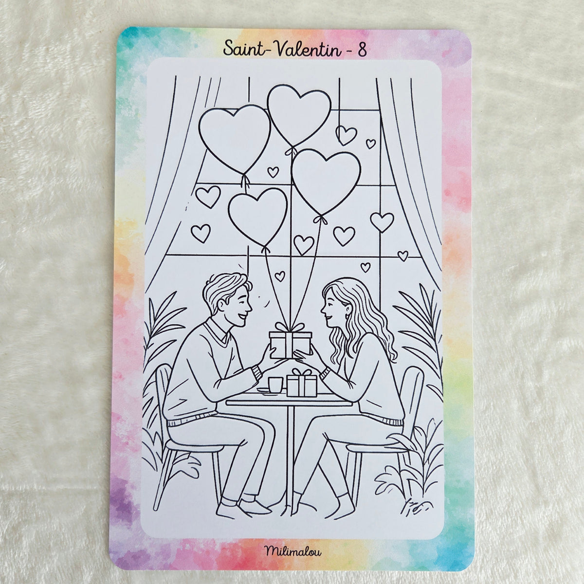 Colo Saint Valentin A5 (Lot de 10)