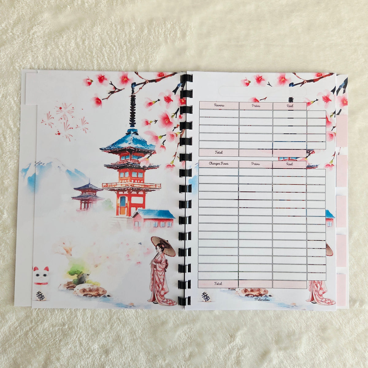 Budget 6 Mois A5 Japon