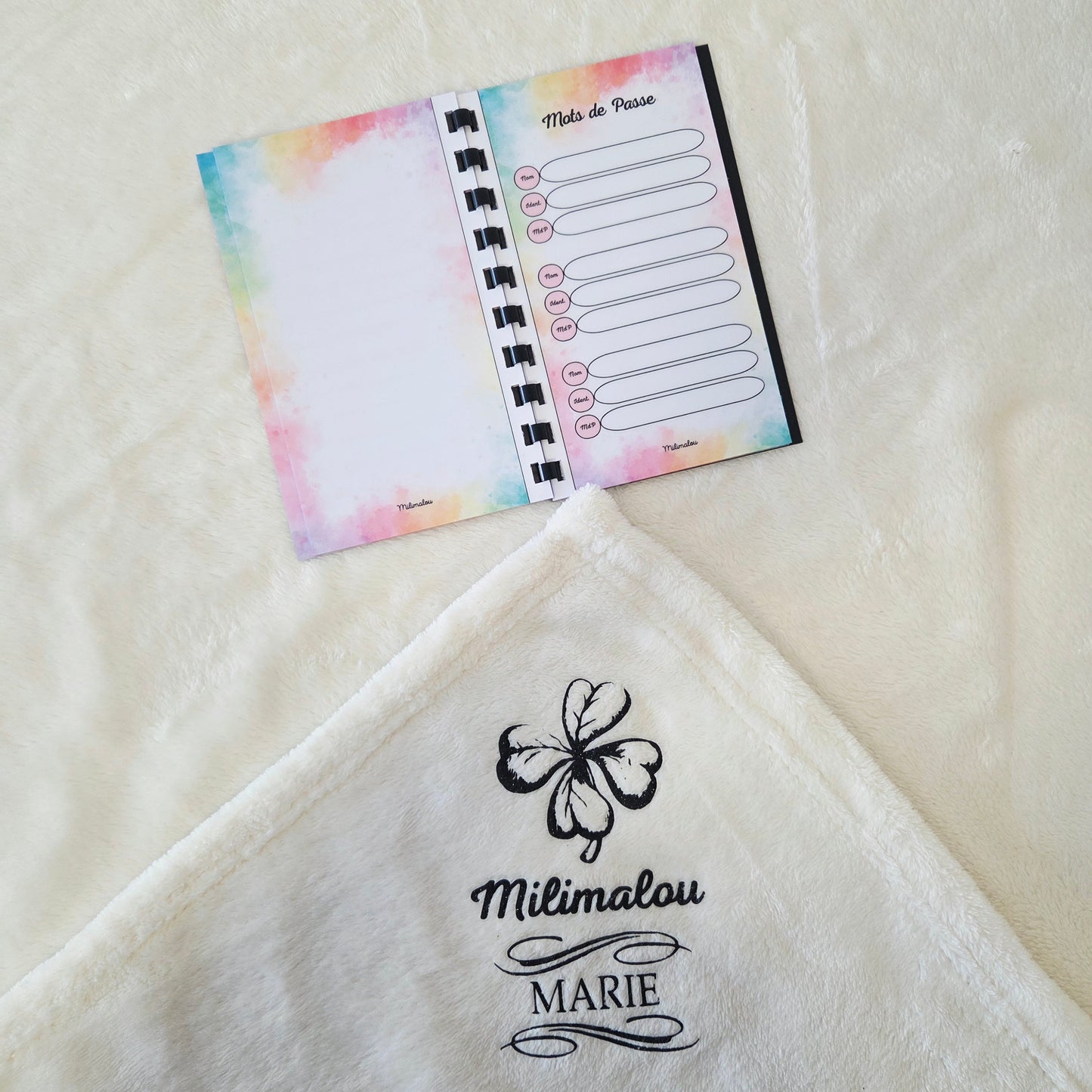 Carnet Mots de Passe Milimalou