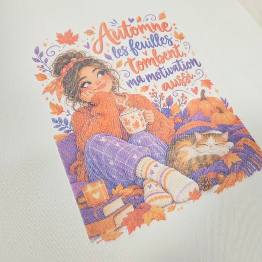 Tote Bag Orange Automne