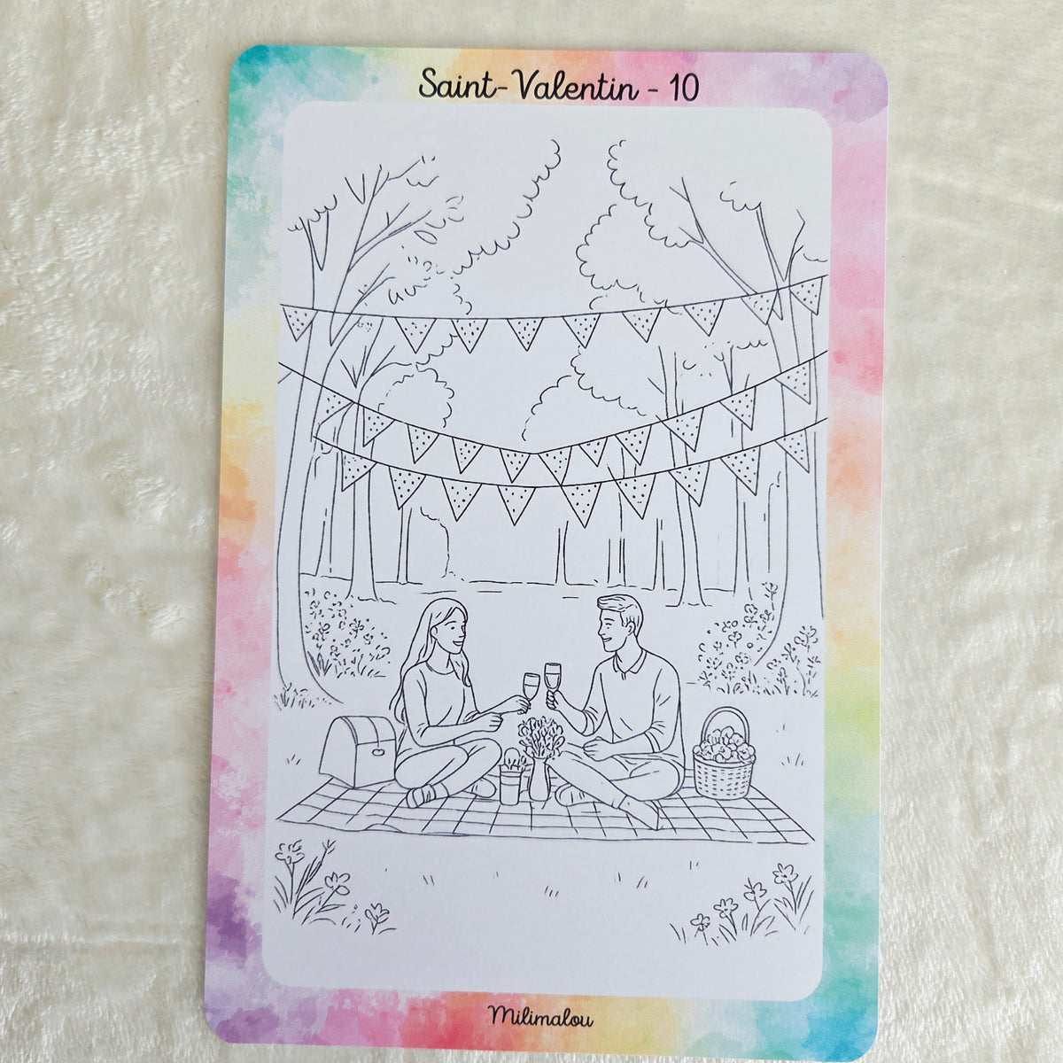 Colo Saint Valentin A5 (Lot de 10)