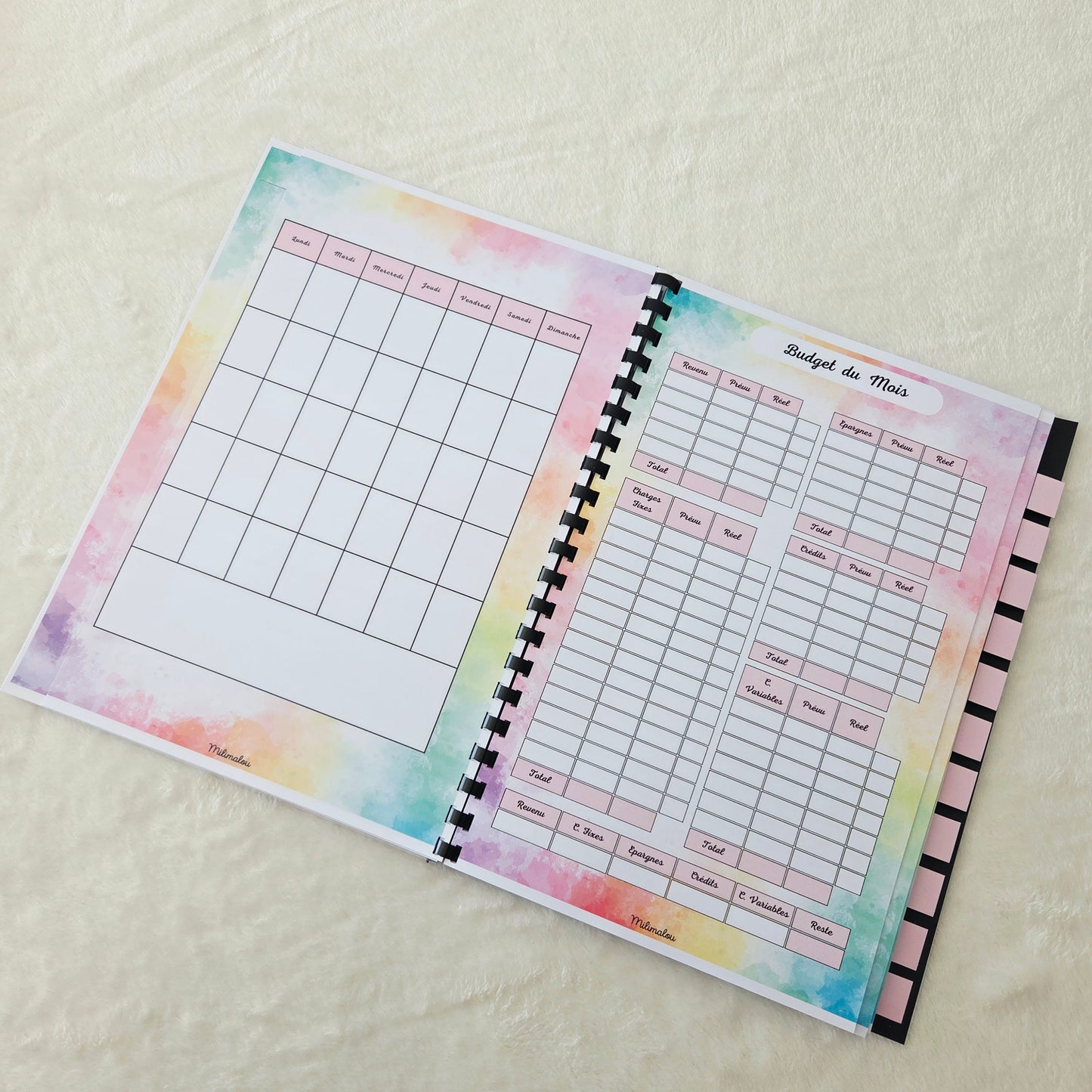 Budget 12 mois Milimalou