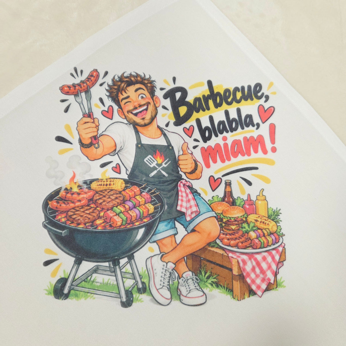 Serviette de Table Homme