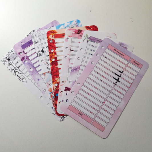 Fiches A5 Mes Enveloppes