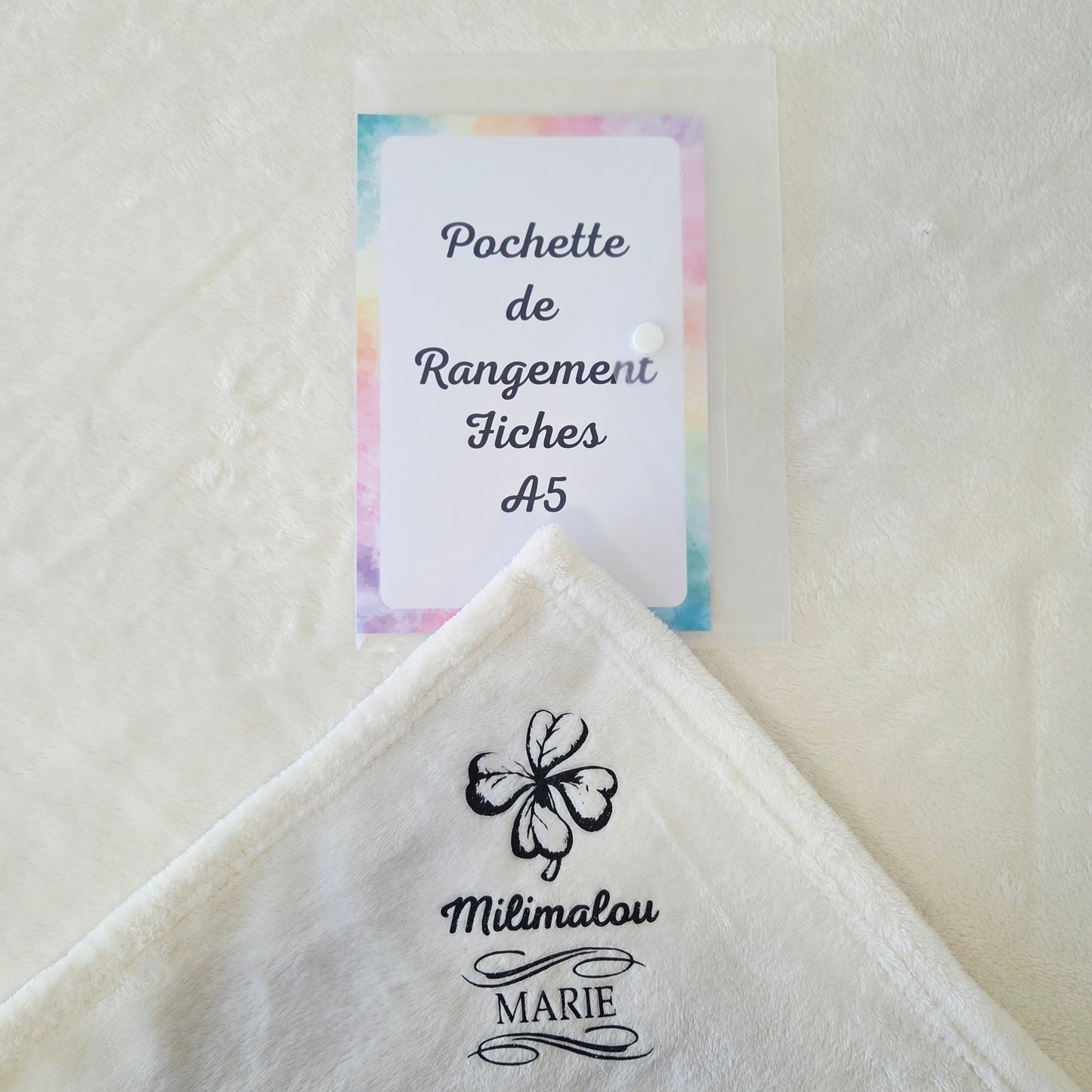 Pochette de Rangement Fiches A5