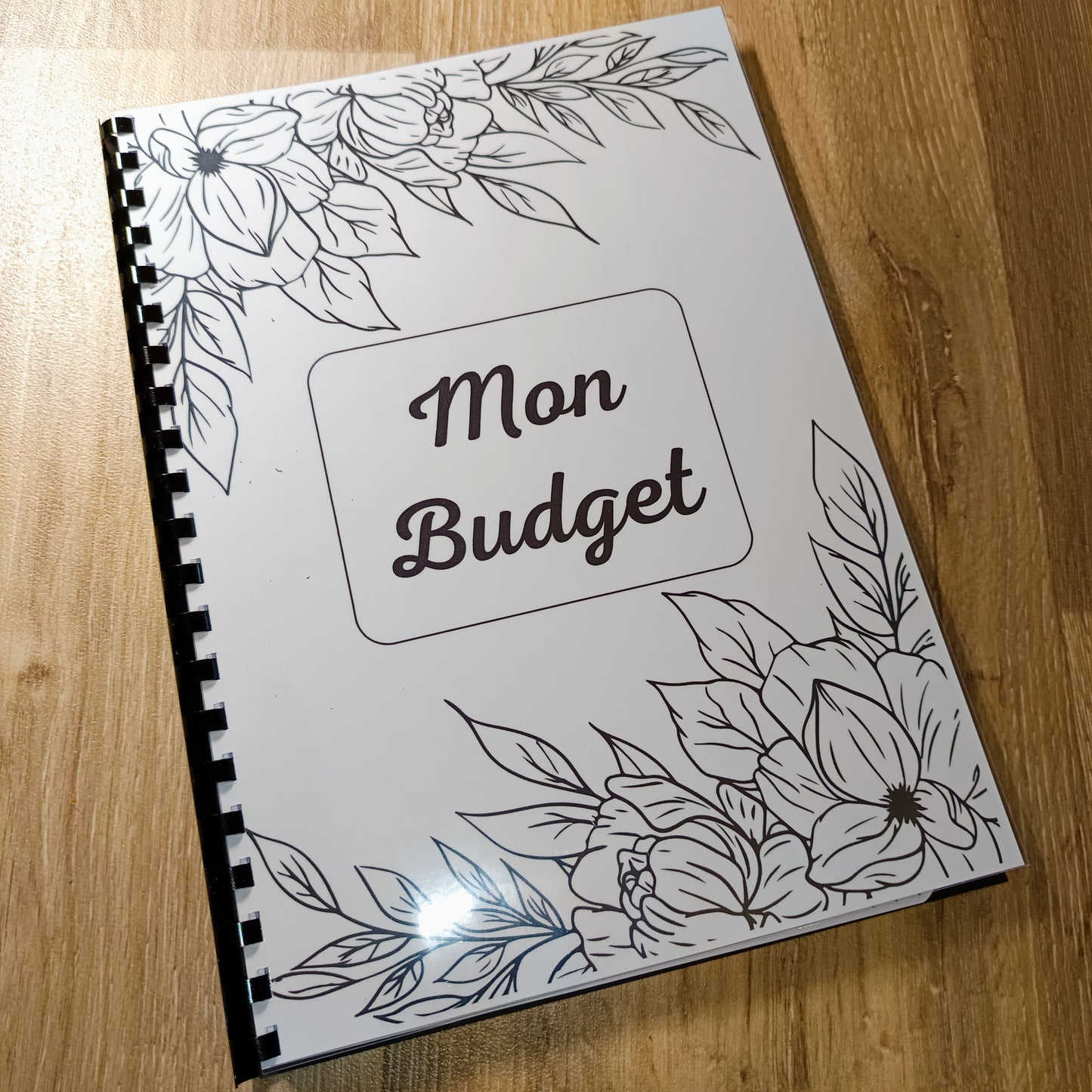 Budget 12 mois Feuilles Noir