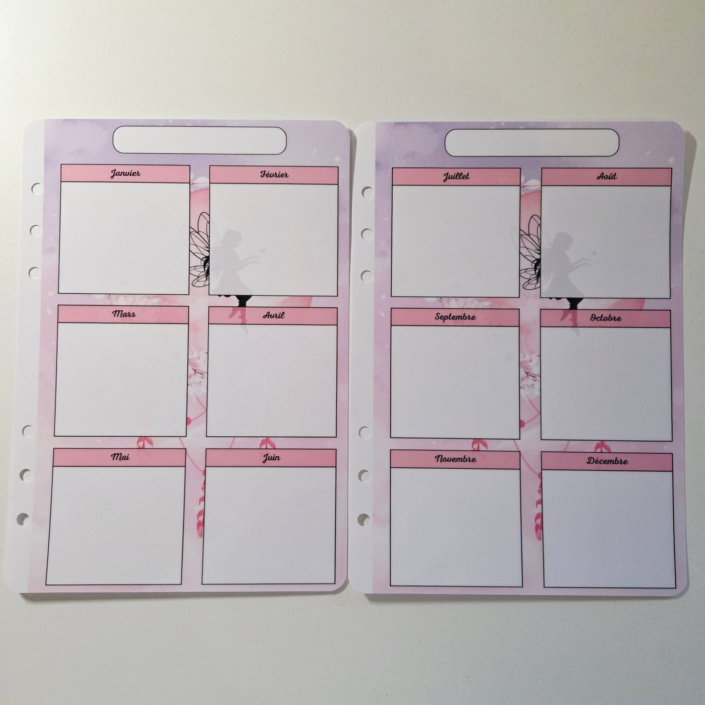 Calendrier Annuel A5