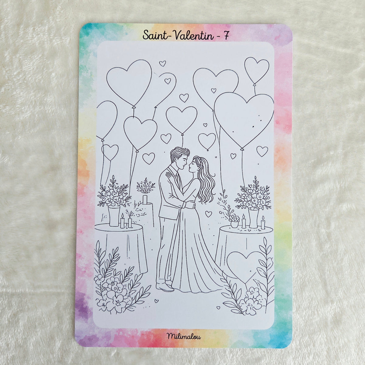 Colo Saint Valentin A5 (Lot de 10)