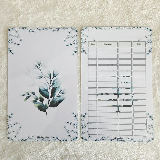 Page de Garde et Suivi A5 Plante