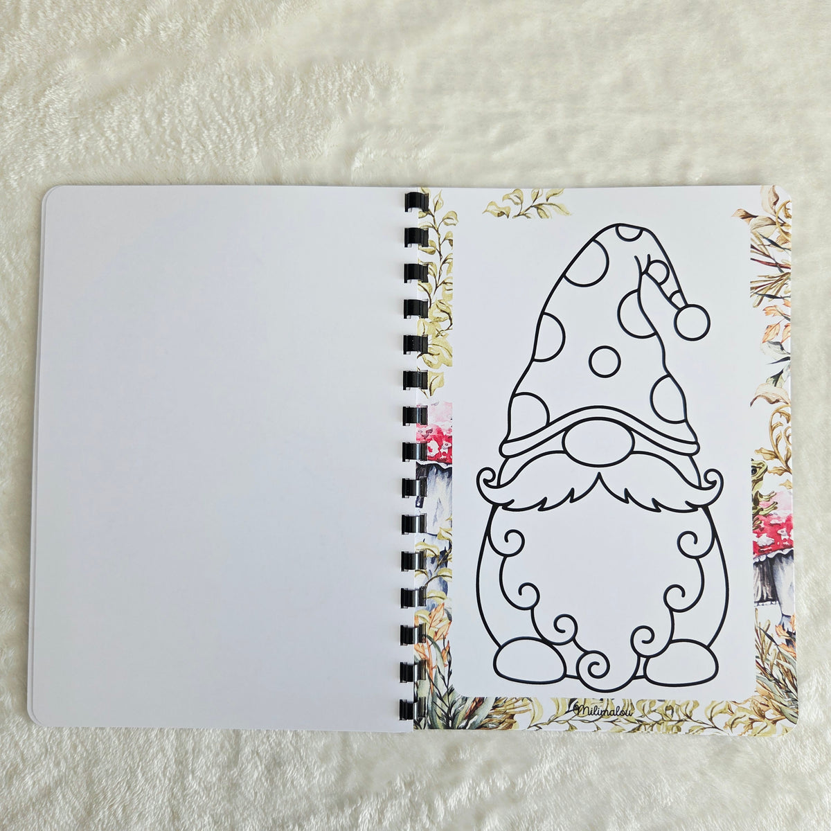 Coloriage A5 Gnome