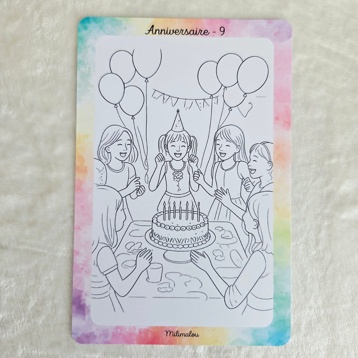 Colo Anniversaire A5 (Lot de 10)
