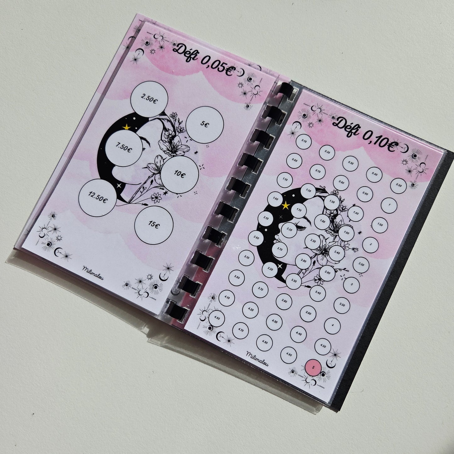 Mes Défis € Lune Rose
