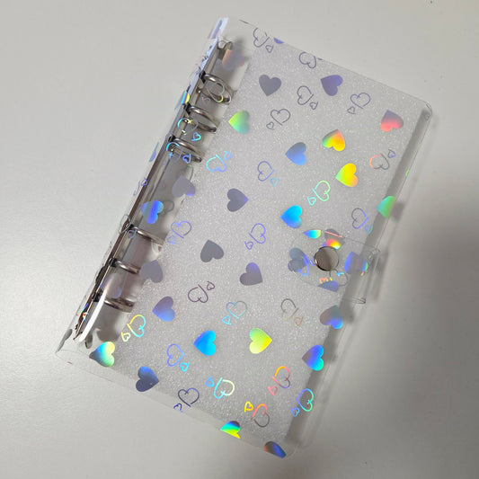 Classeur Coeur Transparent A6