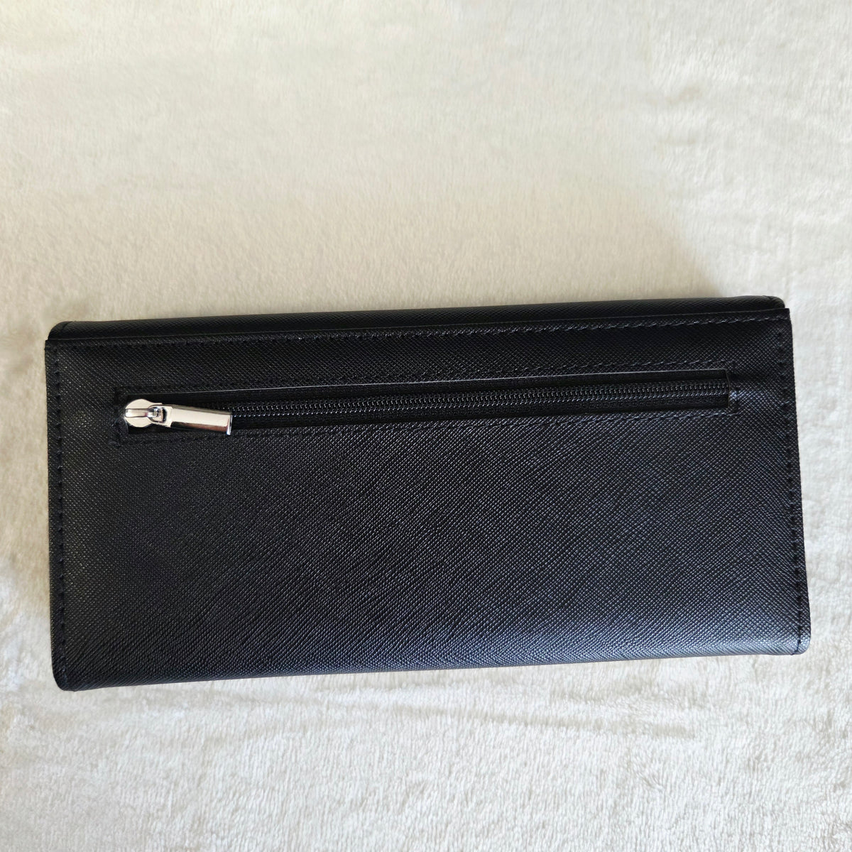 Portefeuille Simili Cuir Noir