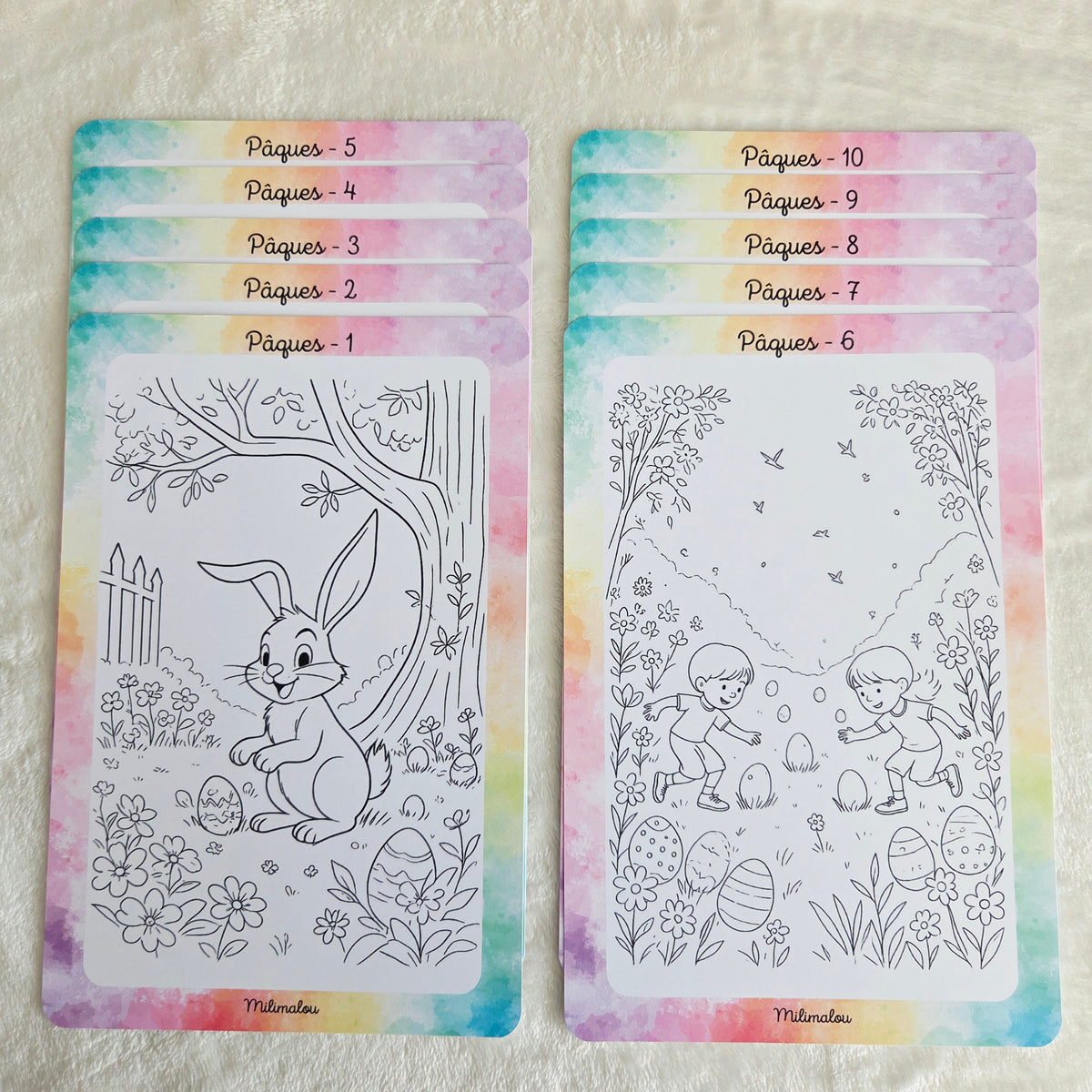 Colo Pâques A5 (Lot de 10)