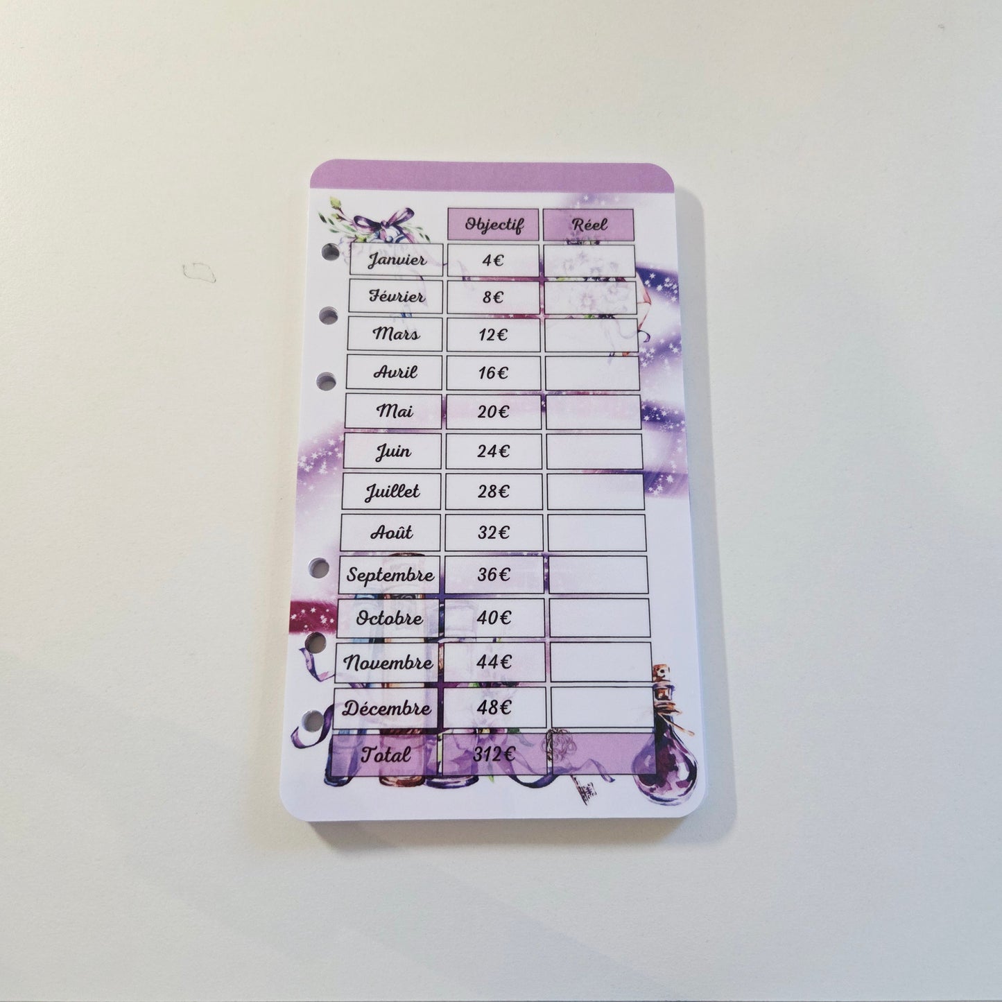 Défi Annuel A6 Livre Magique