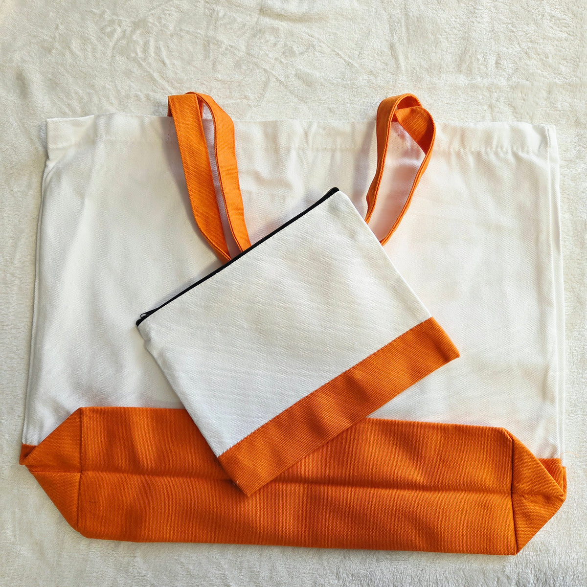 Sac Cabas ou Pochette Orange