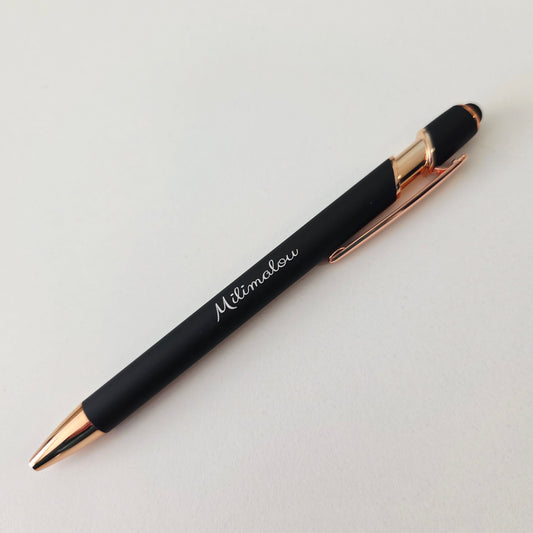 Stylo Noir Milimalou