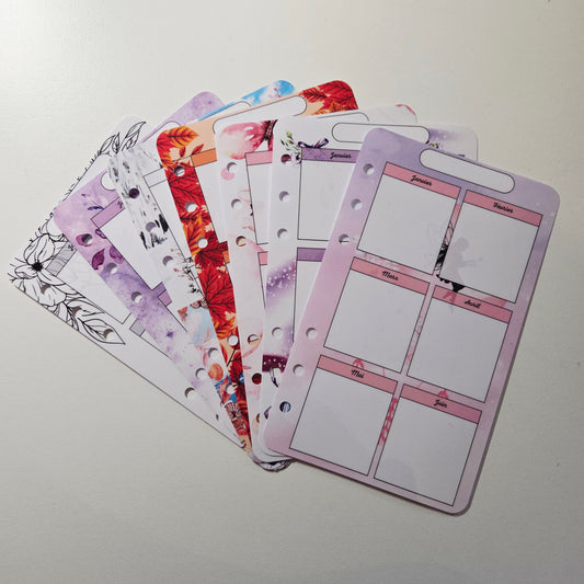 Calendrier Annuel A6