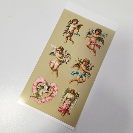 Planche Stickers Ange