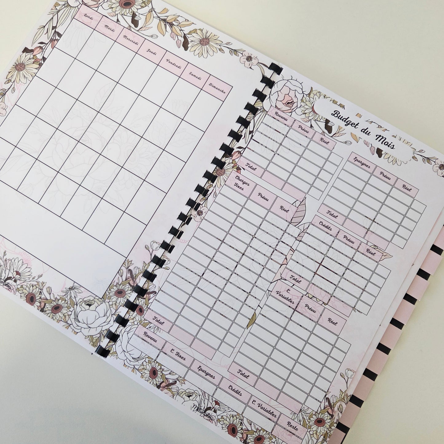 Budget 12 mois Fleurs