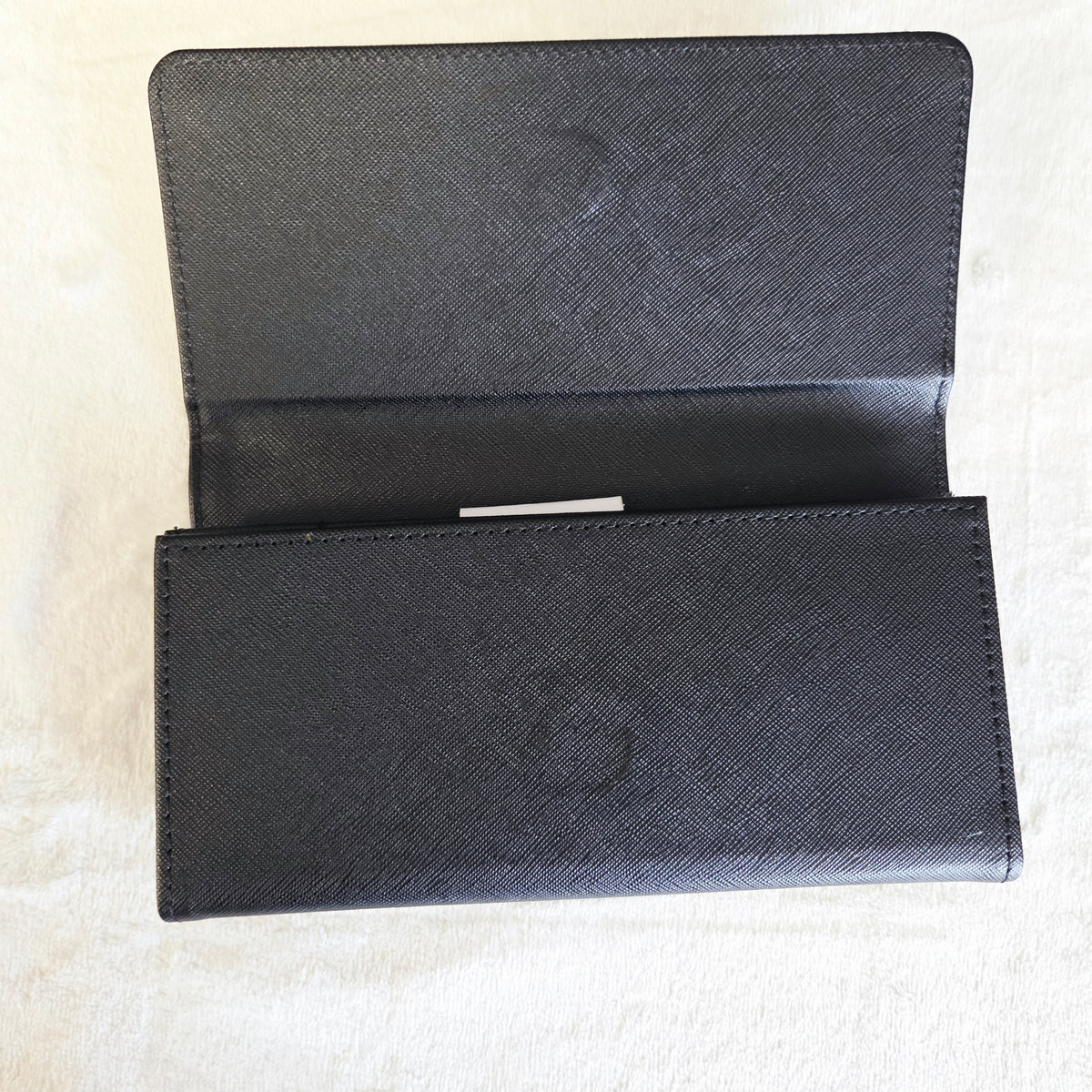 Portefeuille Simili Cuir Noir