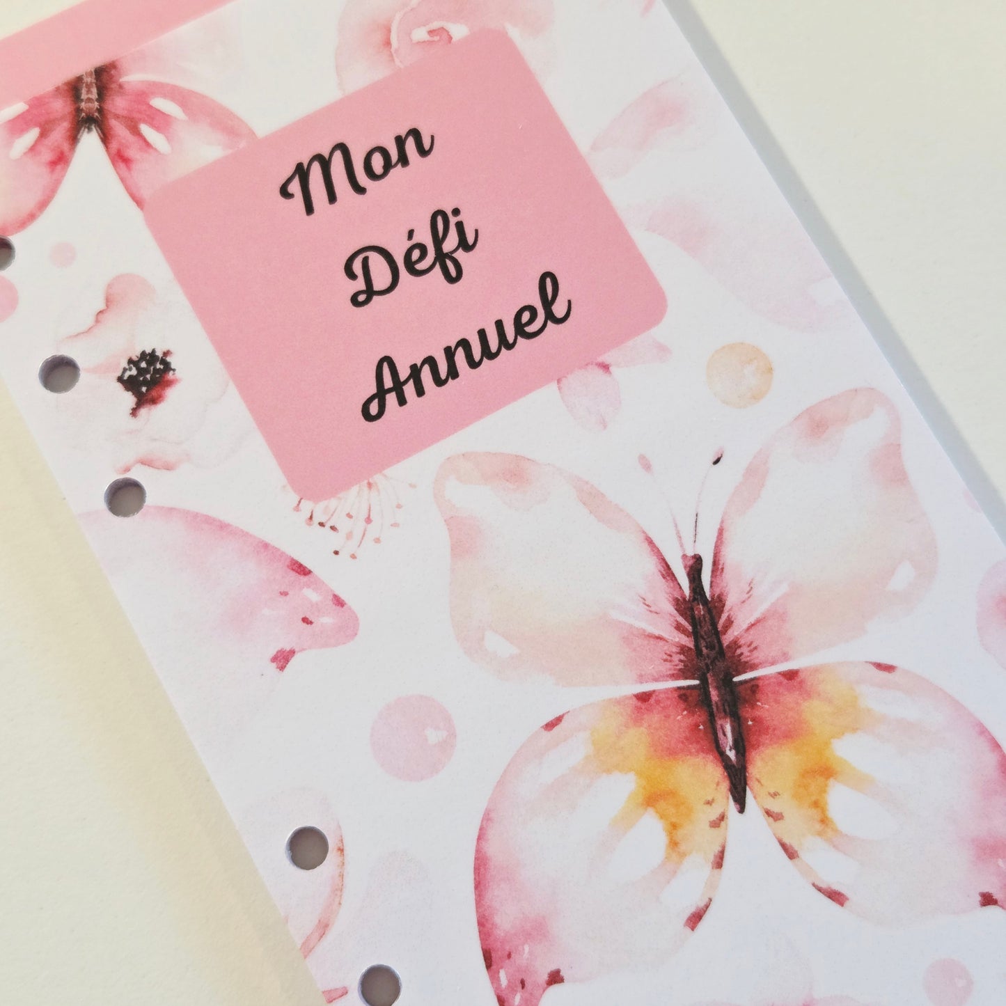 Défi Annuel A6 Papillons