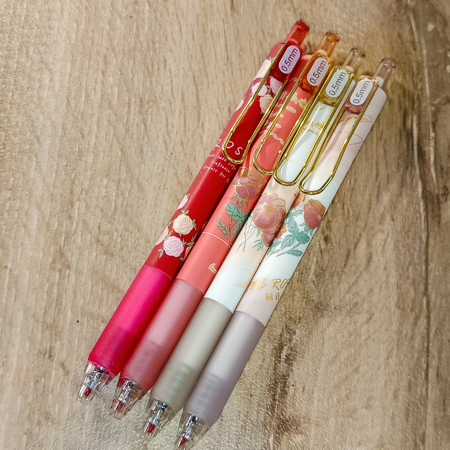 Stylo Rétractable Framboise