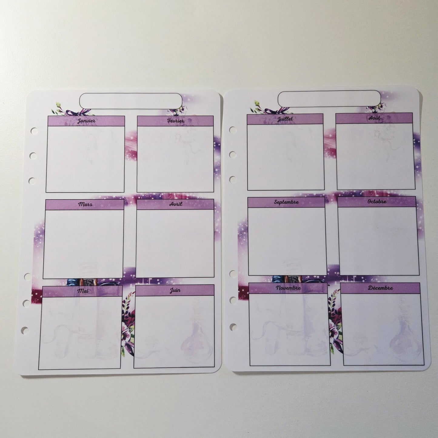 Calendrier Annuel A5