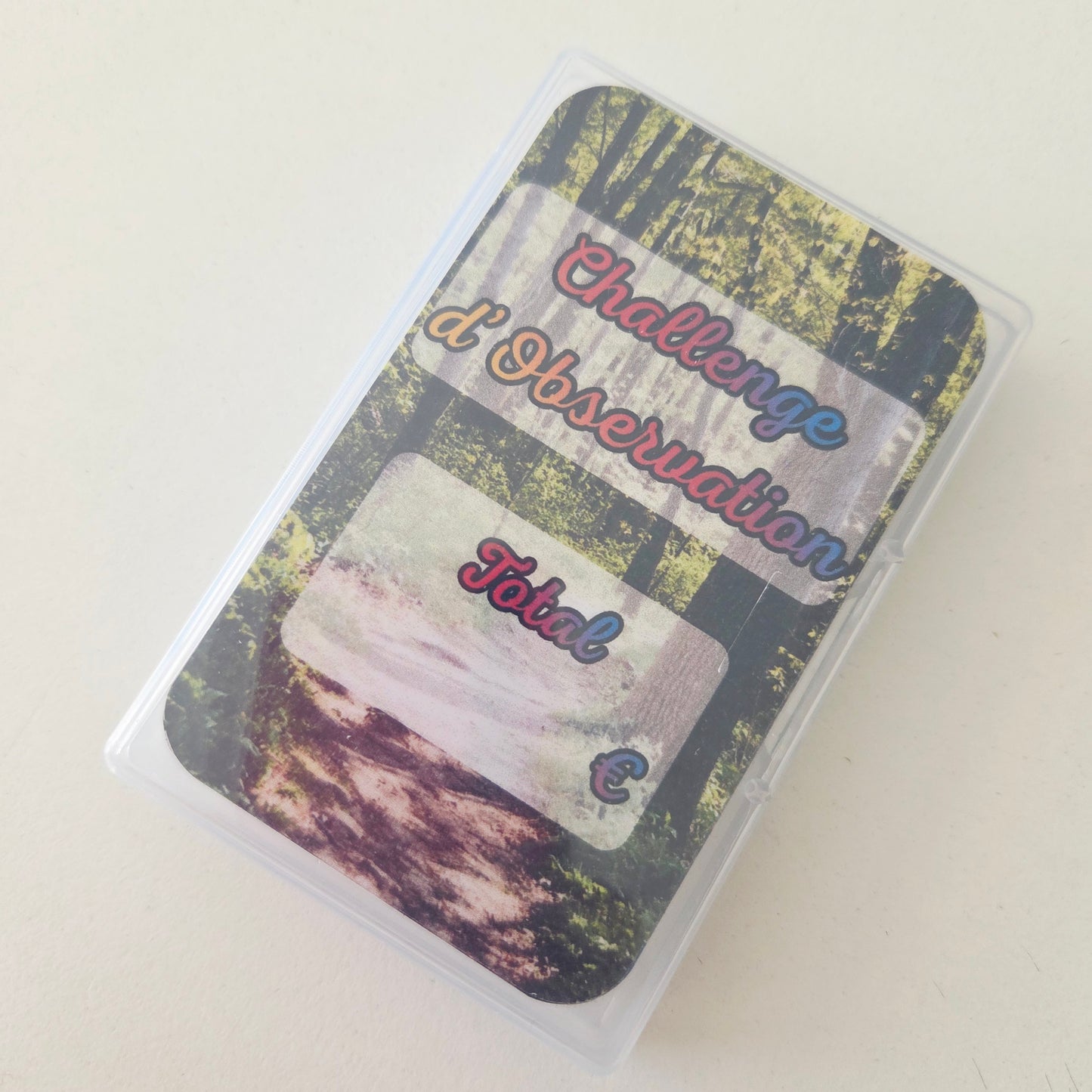 Challenge d'Observation ( 32 Cartes et Boîtes)