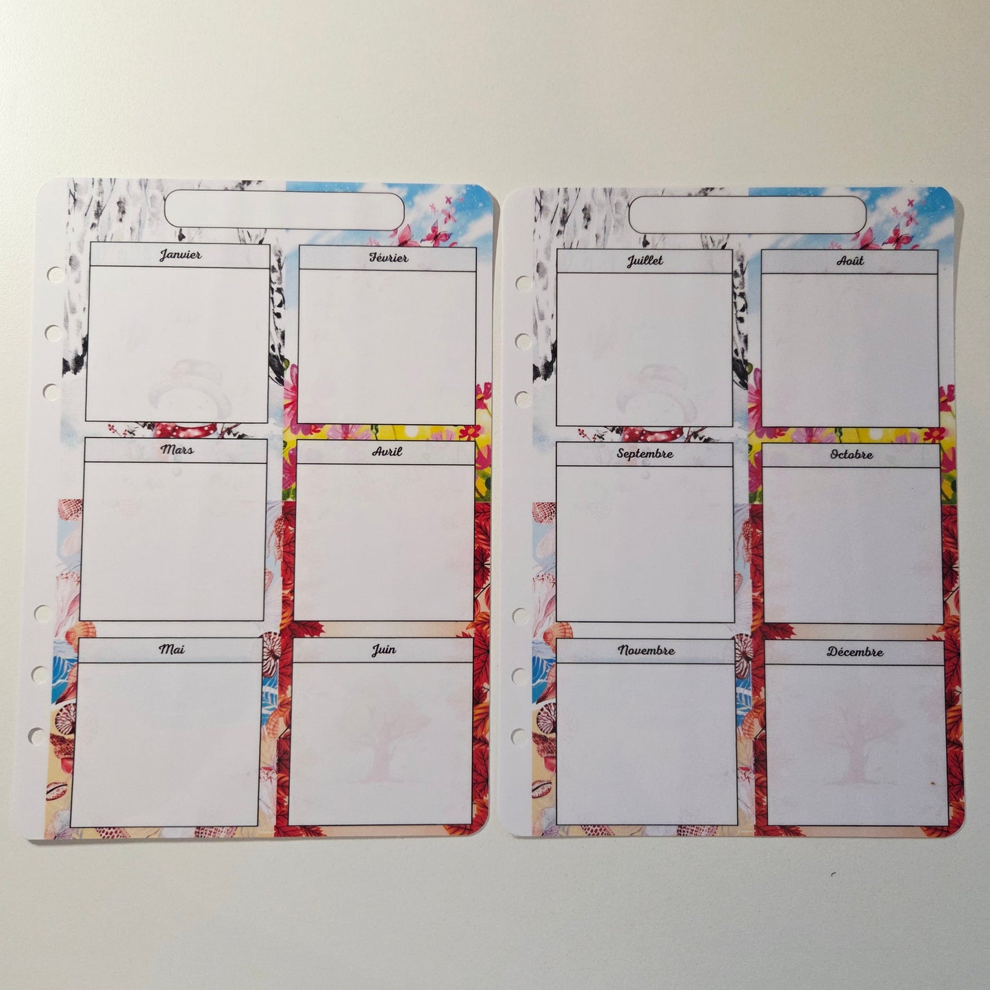 Calendrier Annuel A5