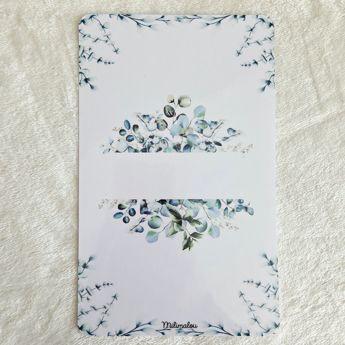 Page de Garde et Suivi A5 Plante