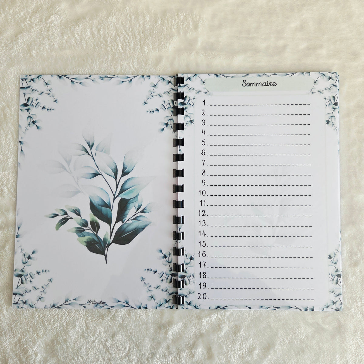 Mes Recettes A5 Plante